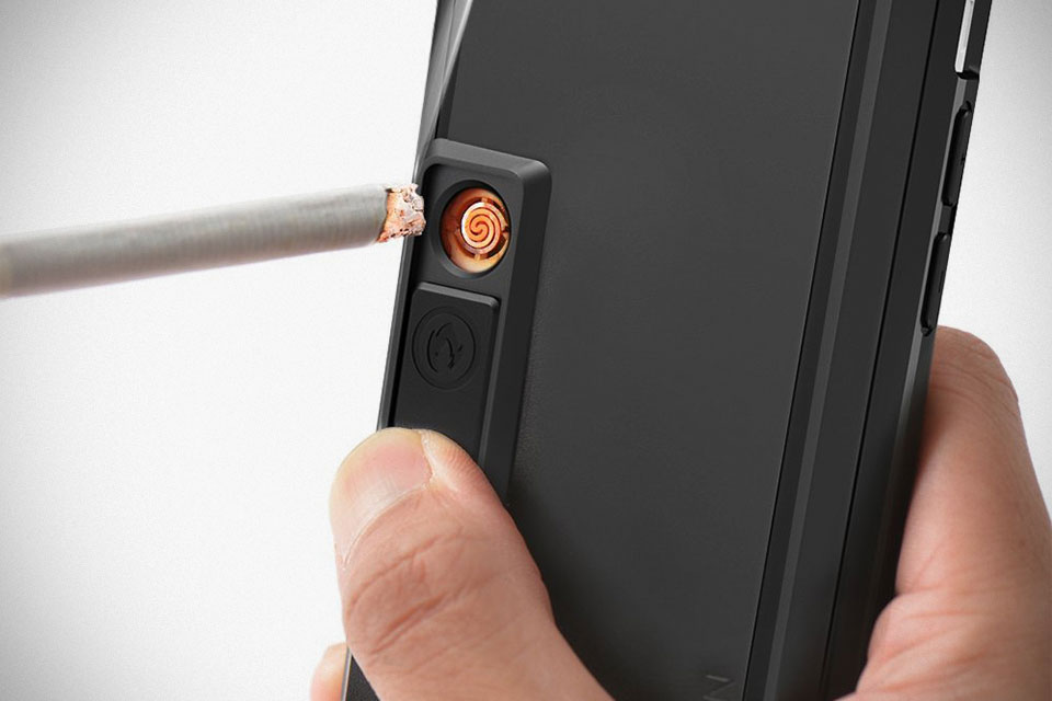 This iPhone 7 Case With Builtin Lighter Is Literally The Hottest