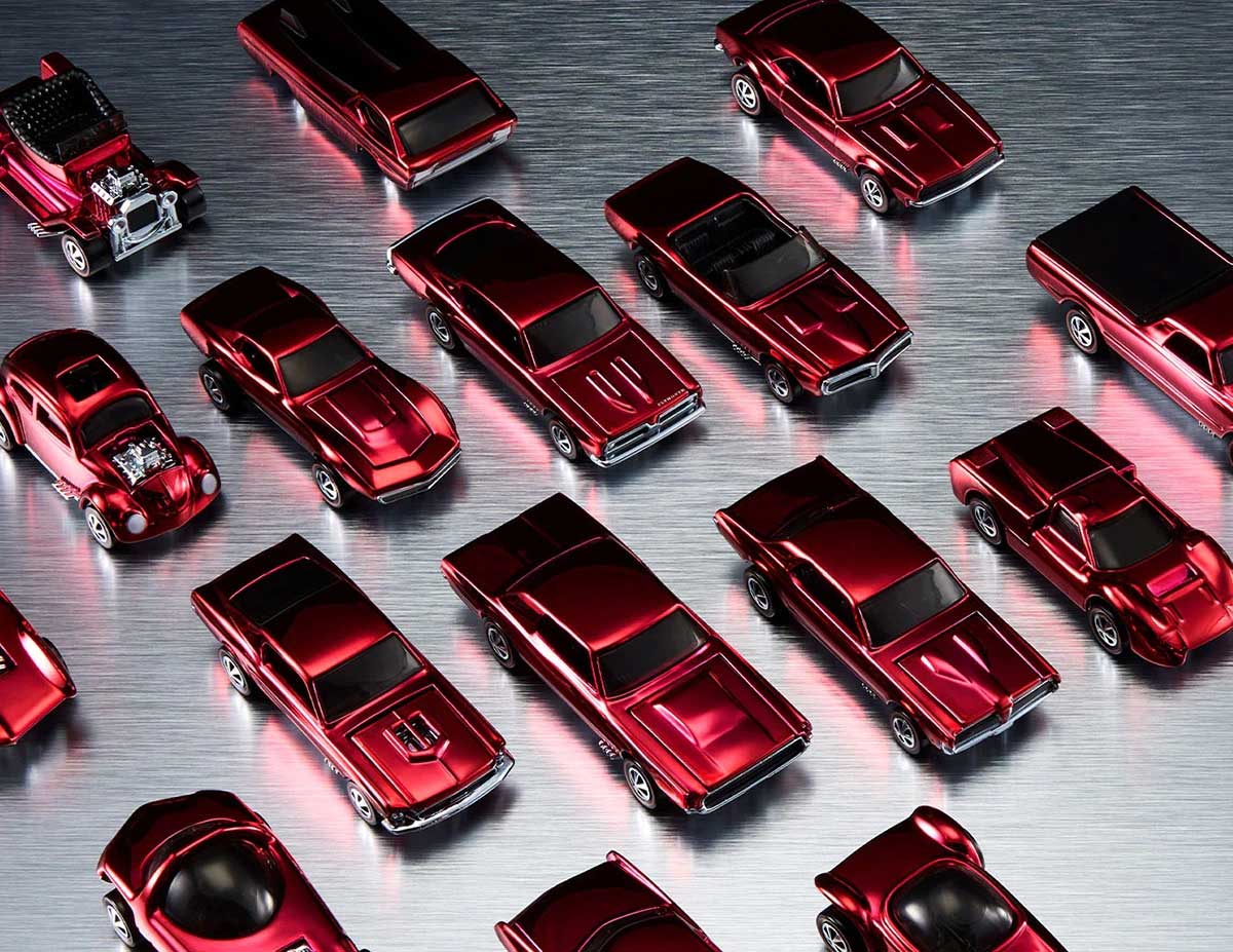 Mattel Celebrates 80 Years With Hot Wheels Original 16 Rally Case Set