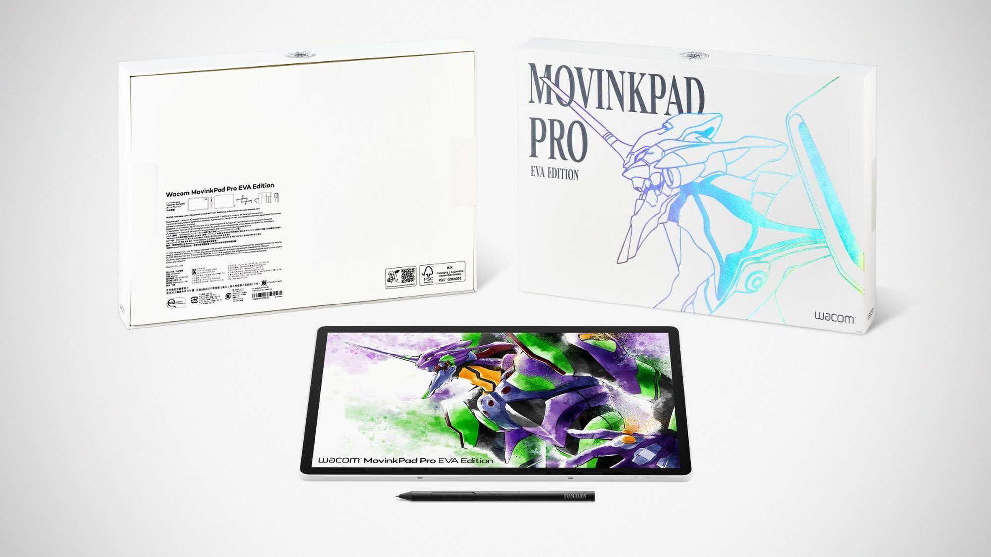 Custodia In Ecopelle Con Supporto Per Wacom MovinkPad Pro 14 Pollici – Copertura Rigida Magnetica
