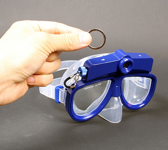 Thank Underwater Video Camera Mask 544x488px