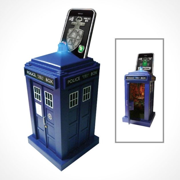Doctor Who TARDIS Smart Safe [video]