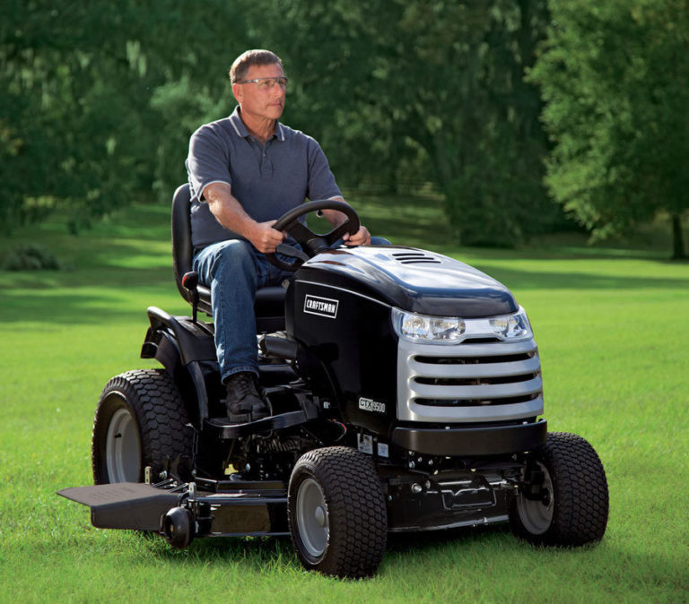 The Craftsman CTX Lawn Tractor