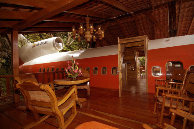 Travel: Boeing 727 Fuselage Hotel Suite At Hotel Costa Verde