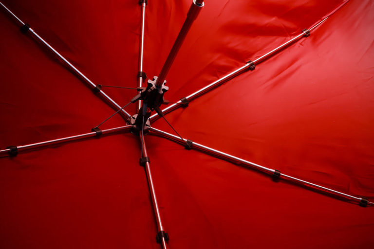 Automotiveinspired Suspension System Prevents This Hightech Umbrella