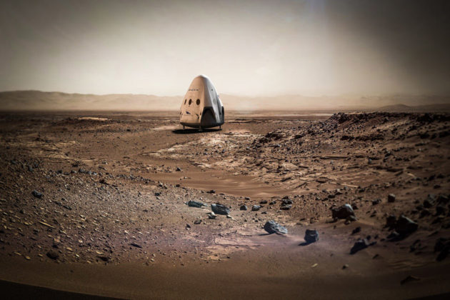 SpaceX Wants Crewless Rocket To Land On Mars in 2018