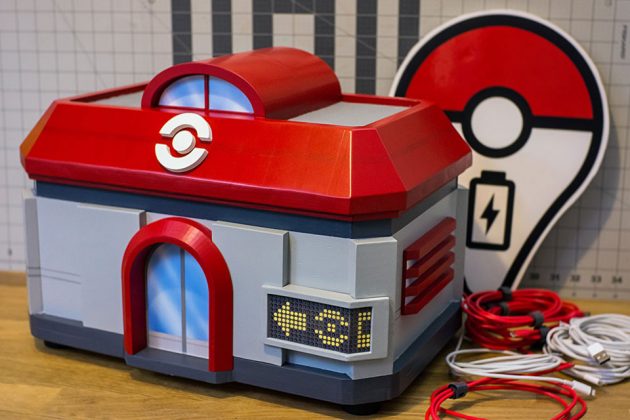 Pokémon Center Solar-powered Charging Station