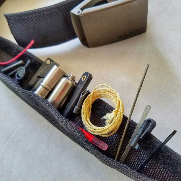 Cache Belt by Wazoo Survival Gear