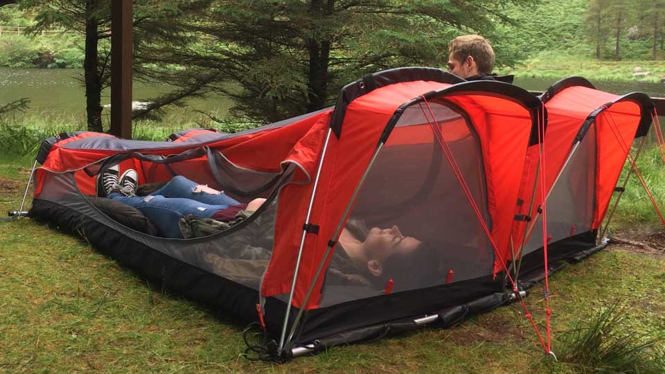 Crua Hybrid It’s A Tent, A Hammock, An Air Mattress And A Sleeping Bag
