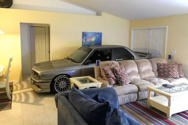 E30 BMW M3 In Living Room