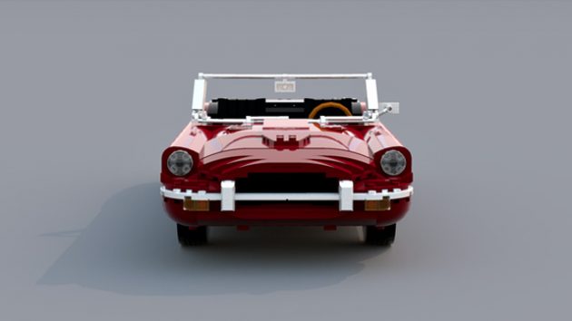 LEGO Ideas Jaguar E-Type Roadster by Ozzyeatingbats