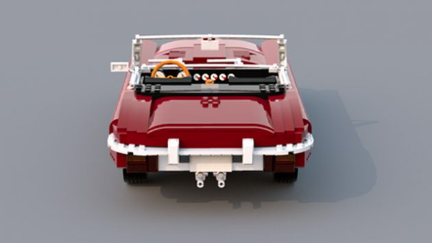 LEGO Ideas Jaguar E-Type Roadster by Ozzyeatingbats