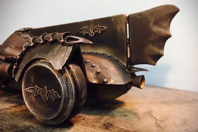 1/8 Steampunk Batmobile by Olivier Xavier