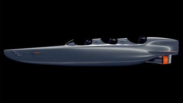 Ortega Mk. 1C Three Seater Personal Submarine