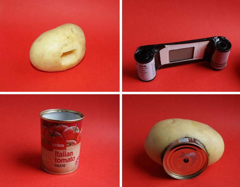 Awesome DIY Pinhole Potato Camera Literally Takes “Potato Quality” Images