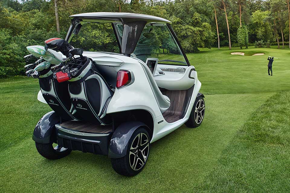 MercedesBenz And Garia Wants To Make Golf Cart Look More