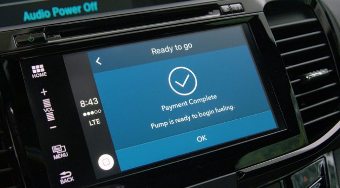 Honda Make A Payment >> Honda In Vehicle Payment May Make Gas Station Stores Very Honda Make A Payment >> Honda In Vehicle Payment May Make Gas Station Stores Very