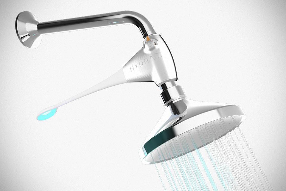 Hydrao Smart Showerhead Reminds You Of Your Water Usage With Light SHOUTS