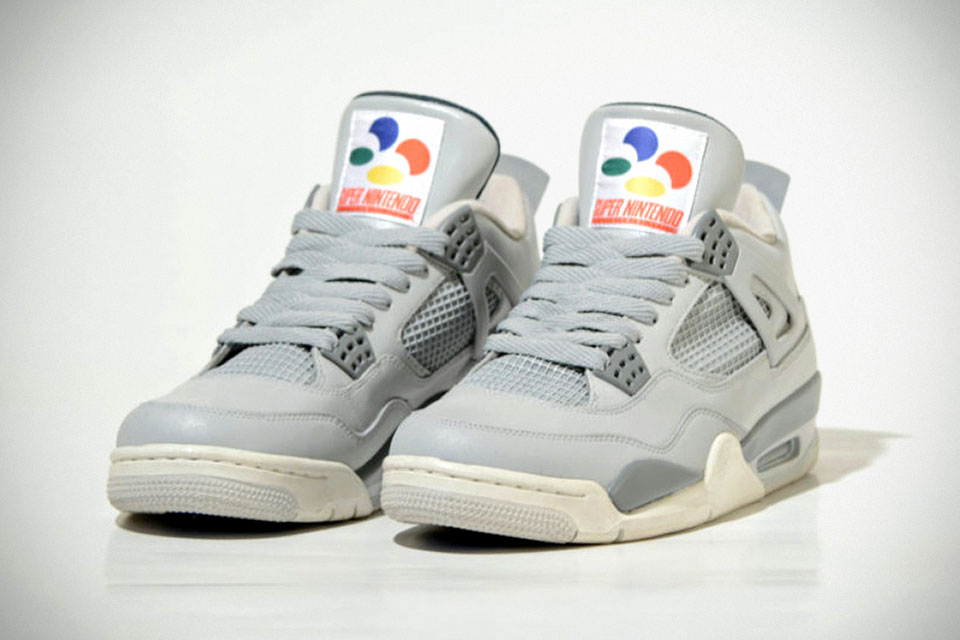 Jordan “Super Nintendo” IV by Freaker Sneaks