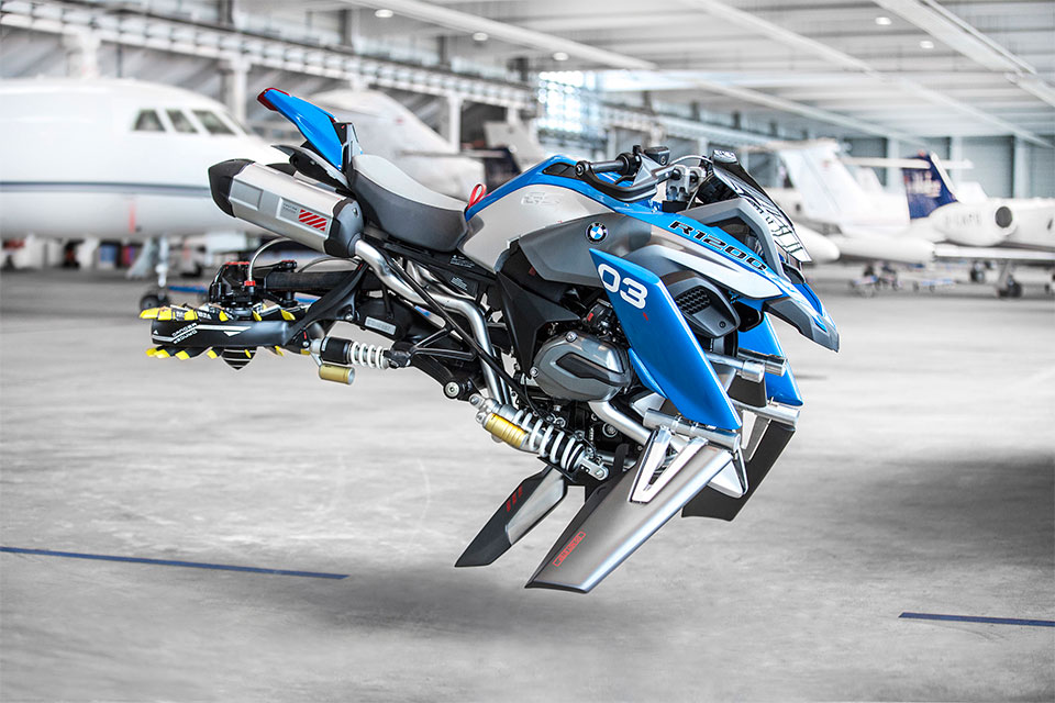 BMW Motorrad x LEGO Technic Hover Ride Design Concept