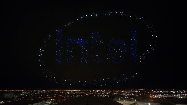 Intel Shooting Star Drones Light Show At Super Bowl