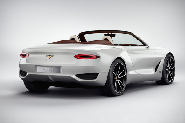 Bentley EXP 12 Speed 6e Luxury Electric Concept Car