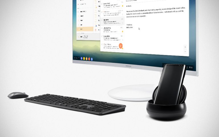 DeX Wants To Turn Samsung Galaxy S8 and S8+ Into A Desktop Computer