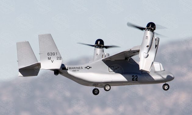 5 Channel BlitzRCWorks VTOL V-22 Osprey RC Aircraft