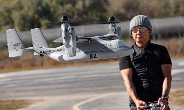 5 Channel BlitzRCWorks VTOL V-22 Osprey RC Aircraft