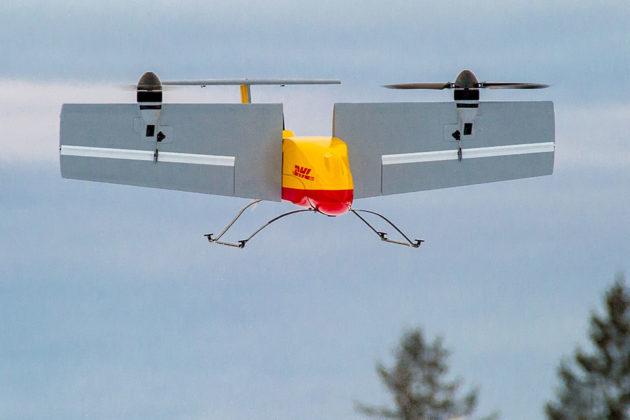 DHL Parcelcopter 3.0 Delivery Tilt-rotor Drone