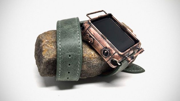 Steampunk-style 42mm Apple Watch Cover by JoyComplex