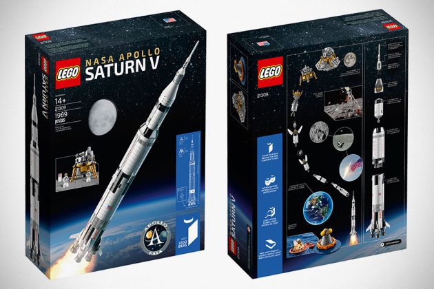 LEGO NASA Apollo Saturn V Moon Rocket Set