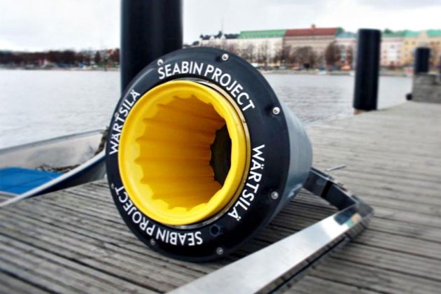 Seabin Floating Trash Can Collects Trash From The Sea