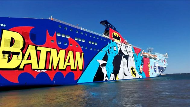 Tirrenia Ferry Launches DC Superheroes-themed Ships