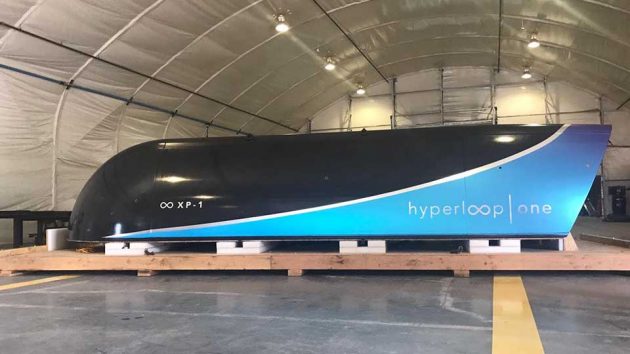 Hyperloop One Vehicle Levitates Made Major Milestone