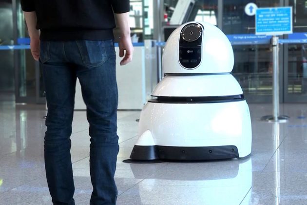 LG Airport Robots Deployed At Korea’s Largest Airport