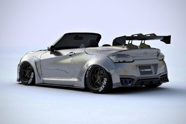 Daihatsu Copen-based Nissan GT-K Roadster