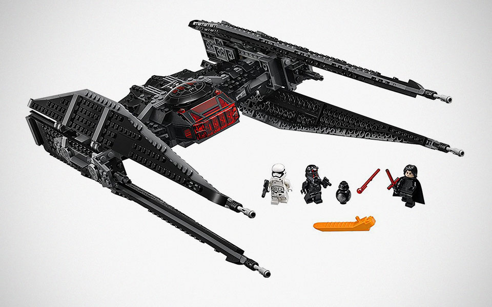 LEGO® Star Wars Kylo Ren Minifigure First Order The Last Jedi 75196 75216 sw0885