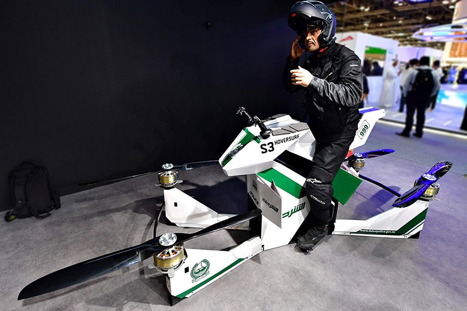 Hoversurf s Hoverbike Gets Inducted Into Dubai Police Department Hoversurf s Hoverbike Gets Inducted Into Dubai Police Department