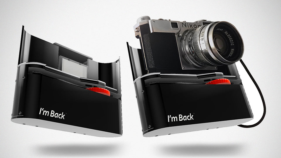 I’m Back Wants To Turn Your Old Film Cameras Into Digital Cameras