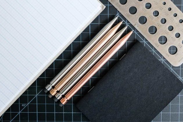 Minimal Mechanical Pencil 2.0 by Modern Fuel Design