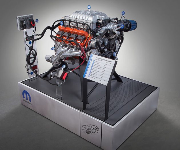 Mopar 6.2L Supercharged Crate HEMI Engine Kit