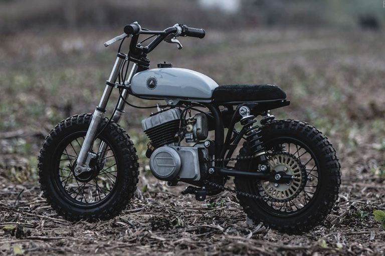 Mini Bikes Are Cute, But This Custom Mini Goes Beyond Cute; It Is Stylish