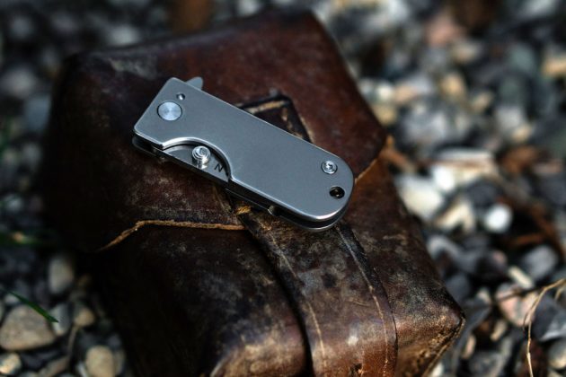 WESN Titanium Micro Blade EDC Pocket Knife Keychain