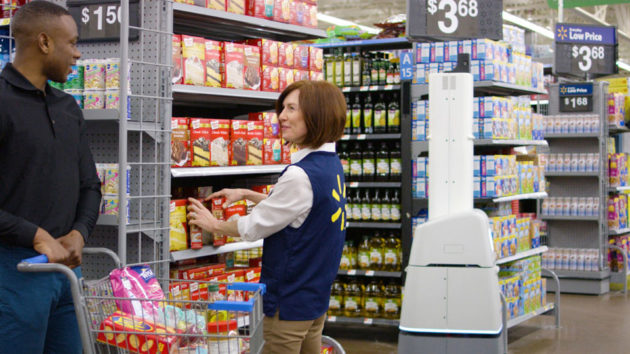 Walmart Shelf-scanning Robots by Bossa Nova Robotics