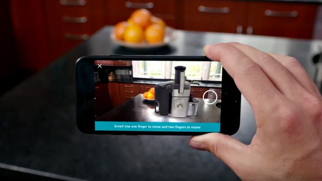 Amazon’s Leverages On AR To Let You Virtually Place Products In Your Home