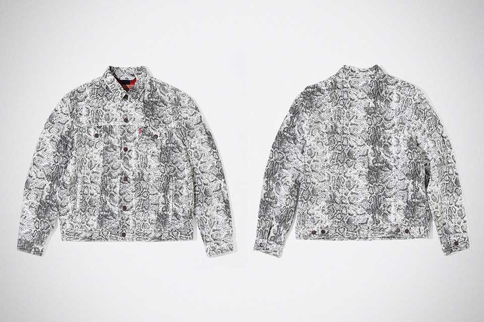 Supreme And Levi's Reunite On A Collection Dressed In Snakeskin IetpShops |  