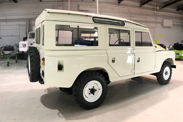 1974 Land Rover 109 Santana Especial from Lucra Cars