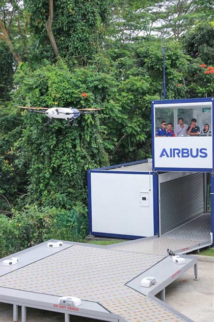 Airbus x NUS Skyways Commercial Parcel Delivery Drone