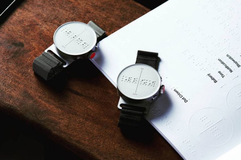 This Is Dot Watch, The World's First Smartwatch For The Visually Impaired SHOUTS