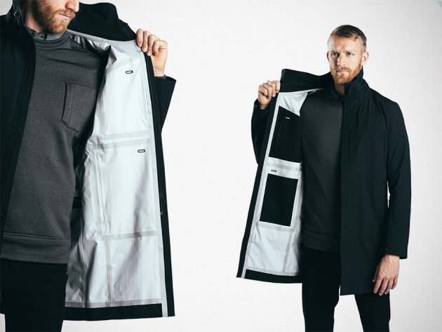 The Styrman Ultralight Raincoat by Mission Workshop